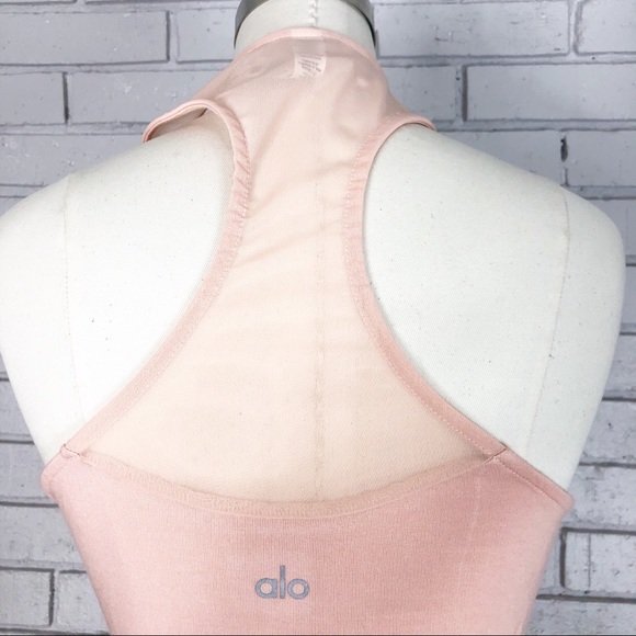 Alo Yoga Women’s Shell Pink Tranquility Romper - Picture 5 of 6